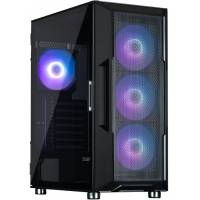 Корпус ZALMAN i3 NEO ARGB (без БП, ATX, USB3.0, 4x ARGB Fan, black)