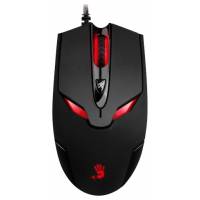 Мышь A4Tech Bloody V4 (USB, optical, 3200dpi, игровая, black)
