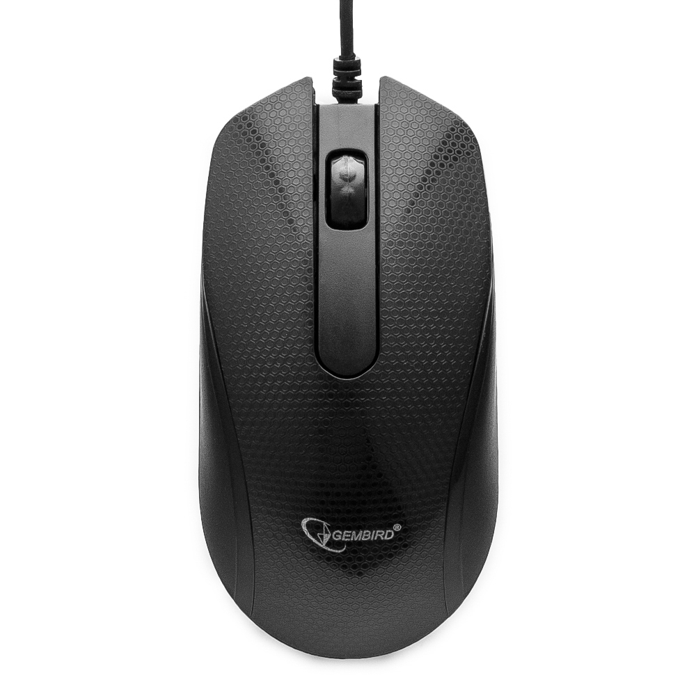 Мышь Gembird MOP-105 (USB, optical, 1000dpi, black)