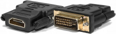 Переходник DVI-D (m) - HDMI (f) (AHfDmSiBl, black) DEXP