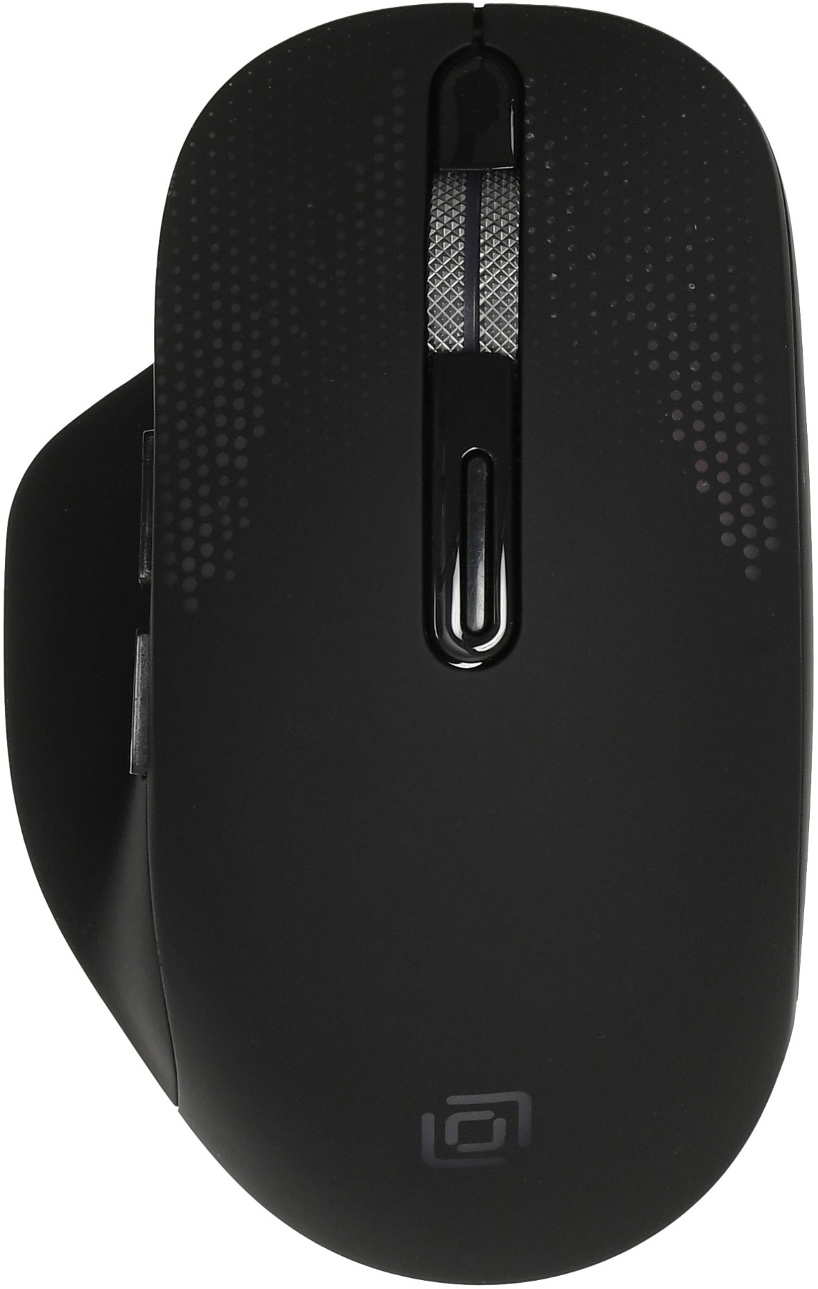 Мышь беспроводная Oklick 636LWC (optical, 1600dpi, аккумулятор, подсветка, soft-touch, black)