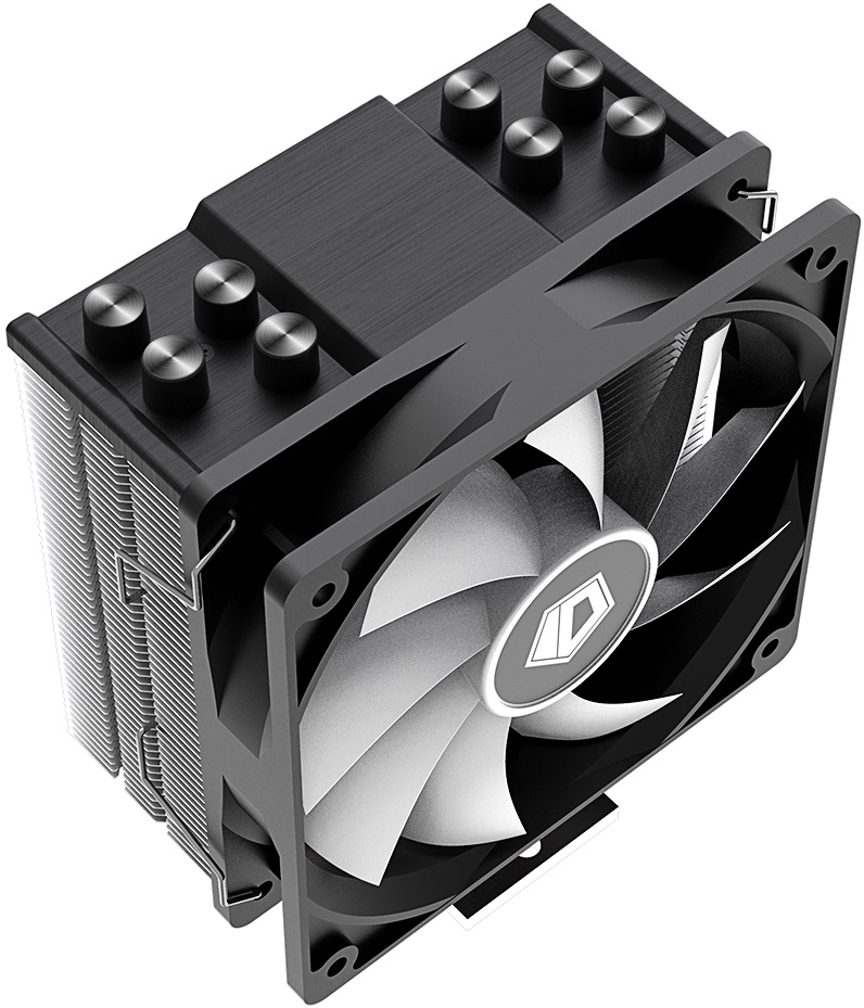 Вентилятор ID-Cooling SE-214-XT (1150/1151/1155/1156/1200/1700/AM4/AM5, 120mm, Hydro, 500-1500rpm, 16-27dBa, 4 тепловые трубки, 4pin, RGB fixed LED, 140W) RTL