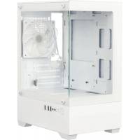 Корпус ACCORD ACC-ZCU2W (без БП, mATX, 1x rainbow LED Fan, white)