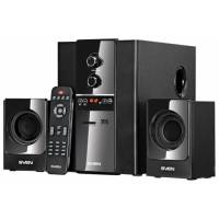 Колонки Sven MS-1820 (18W + 2x11W, USB, FM, SD, ПДУ, black)