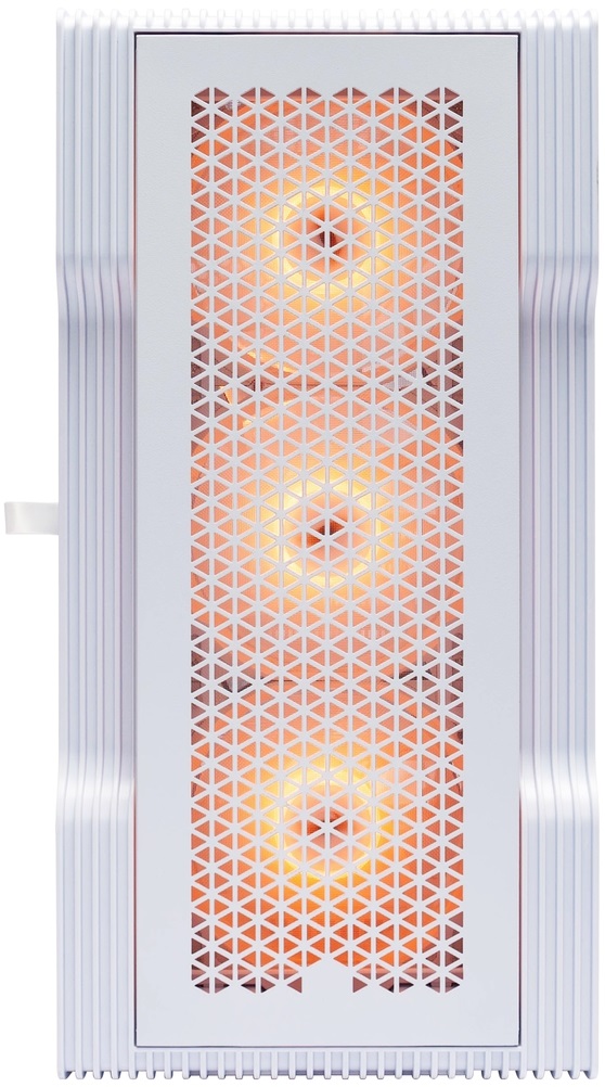 Корпус 1STPLAYER TRILOBITE T3-G (T3-WH-4F2-W) (без БП, mATX, USB3.0, 4x ARGB Fan, white)