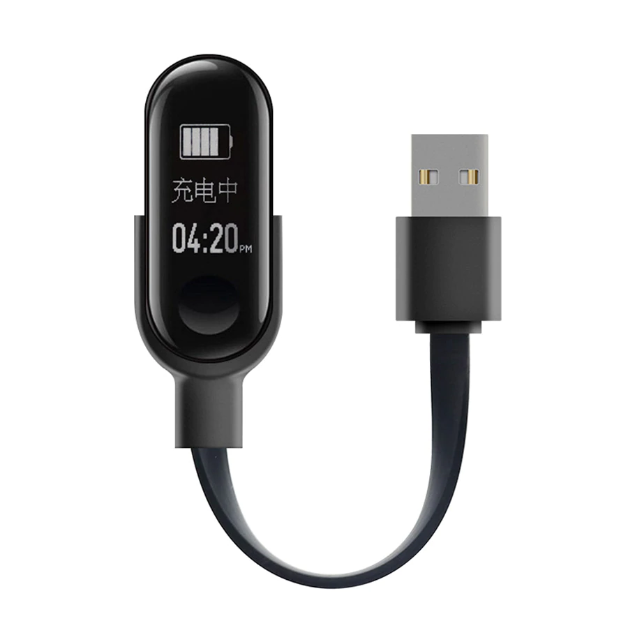 Кабель для зарядки Xiaomi Mi Band 3 (USB, black)