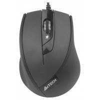 Мышь A4Tech N-600X (USB, optical, 1600dpi, 1.5m, black)