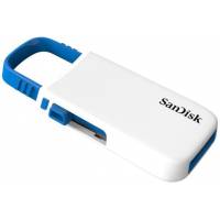 Флеш накопитель USB 2.0 32Gb SanDisk CZ59 Cruzer U, white-blue