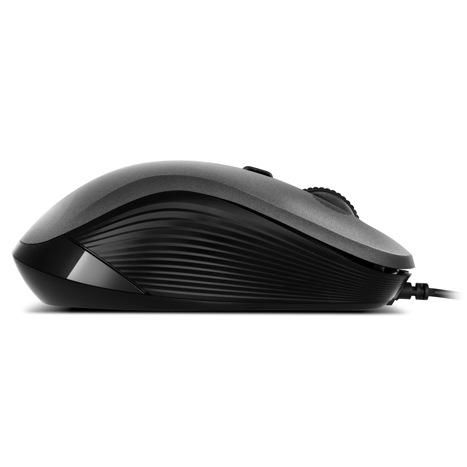 Мышь Sven RX-520S (USB, optical, 3200dpi, бесшумный клик, black-silver)