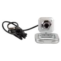 Web-камера ExeGate CM-217 (0.3Mpx, 640x480, без микрофона, универсальное крепление, white-silver)