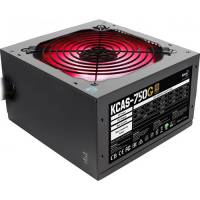 Блок питания AeroCool 750W (KCAS-750G, 80+ Gold, 120mm, 20+4+4+4pin, 4xPCI-E 6+2pin, 7*SATA, 4*HDD, 1*FDD) RTL