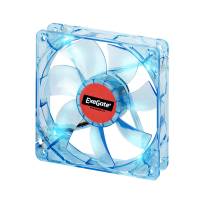 Вентилятор ExeGate Mirage (120x25B/UV) (120x120x25mm, Ball, 1600rpm, 20dBa, 3pin, ультрафиолетовый blue LED) OEM