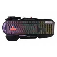 Клавиатура A4Tech Bloody B314 (USB, регулируемая подсветка, клавиши WASD с оптическими переключателями, игровая, black)
