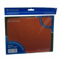 Коврик для мыши Defender Silver opti-laser (orange, пластиковый, 220x180x0.4mm)