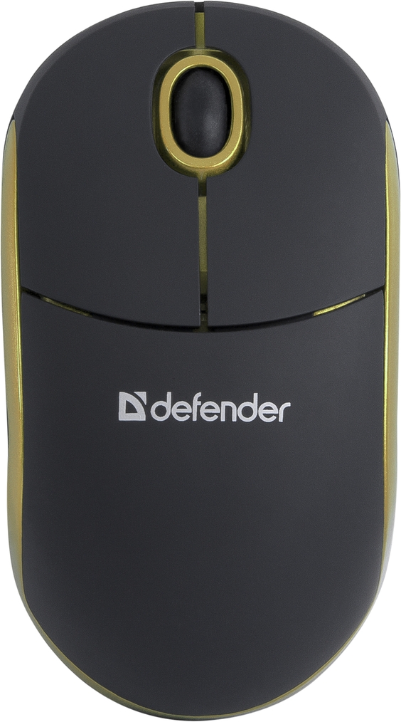 Мышь Defender Discovery MS-630 (USB, optical, 1000dpi, black-yellow)