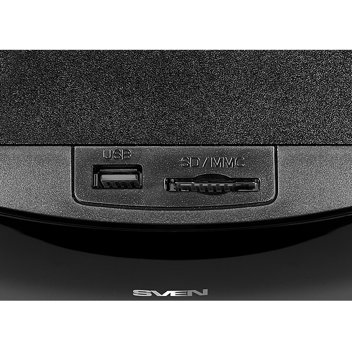 Колонки Sven MS-305 (40W, Bluetooth, ПДУ, FM, USB, SD, black)