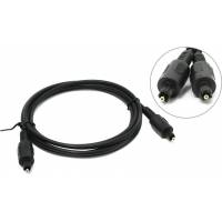 Кабель аудио оптический Toslink (m-m) 2m (TOC2020, black) Telecom
