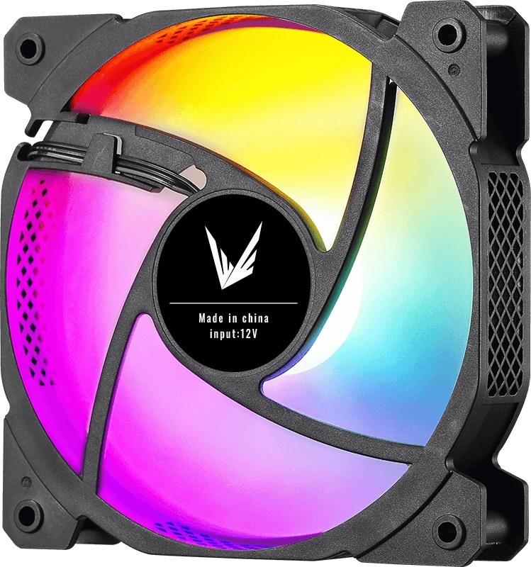 Вентилятор Formula COSMIC 14BK ARPW (140x140x25mm, Hydro, 450-1300rpm, 19-26dBa, 4pin, PWM, ARGB LED, black-white) RTL