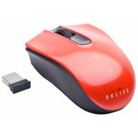 Мышь беспроводная Oklick 565SW (optical, 800dpi, 2*AAA, black-red)