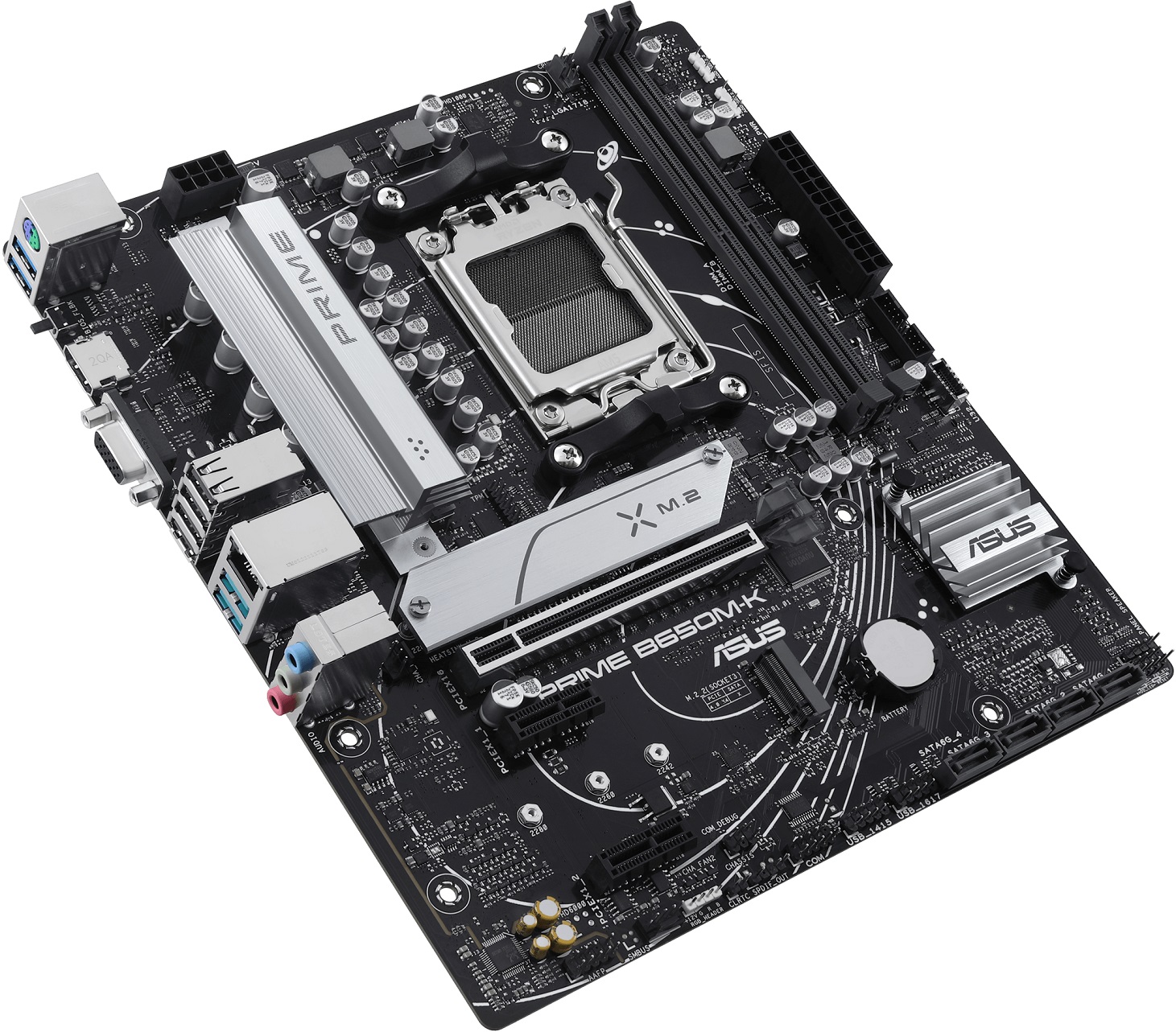 Материнская плата ASUS PRIME B650M-K (AM5, mATX) RTL