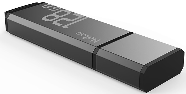 Флеш накопитель USB 2.0 128Gb Netac U351 (NT03U351N-128G-20BK, black)