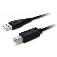 Кабель USB 2.0 Am - Bm 5.0m (black) KRAULER