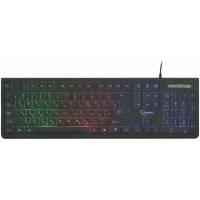 Клавиатура Gembird KB-250L (USB, радужная подсветка, black)