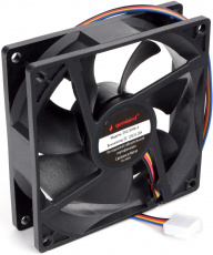 Вентилятор Gembird D9225HM-4 (92x92x25mm, Hydro, <2500rpm, <32dBa, 4pin, PWM, black) OEM