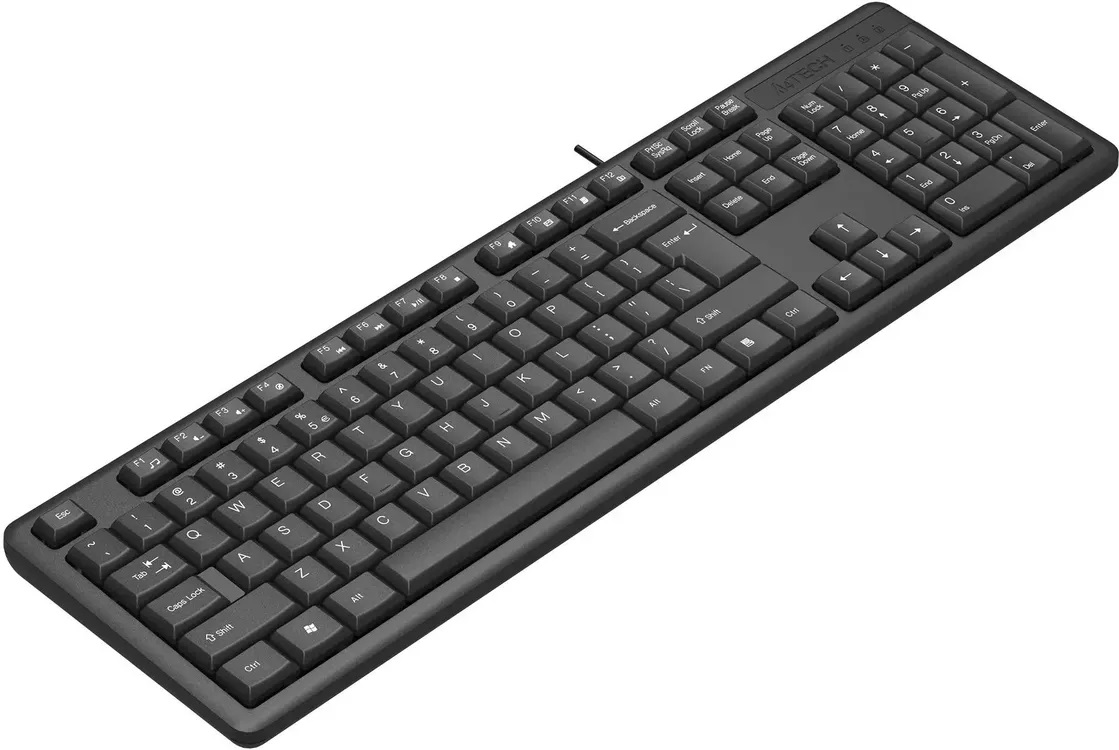 Клавиатура A4Tech KR-3 (USB, мультимедийная, black)