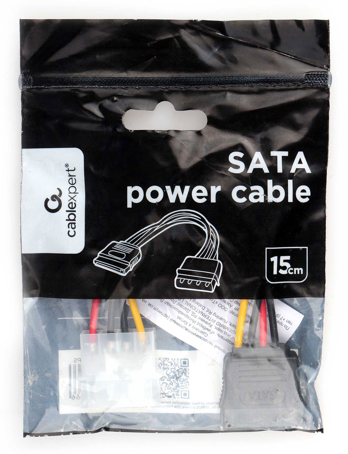 Переходник SATA питание (CC-SATA-PS, 0.15m) Cablexpert