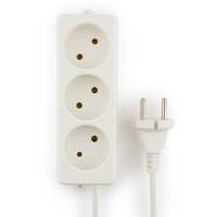 Сетевой удлинитель Гарнизон (EL-NL3-W-3, 3 розетки, 3 метра, 10A, white) OEM