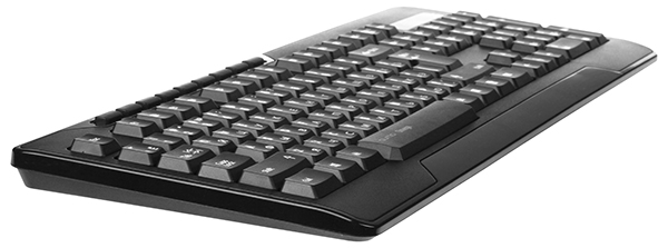 Клавиатура+мышь беспроводные QUMO Omega (black)