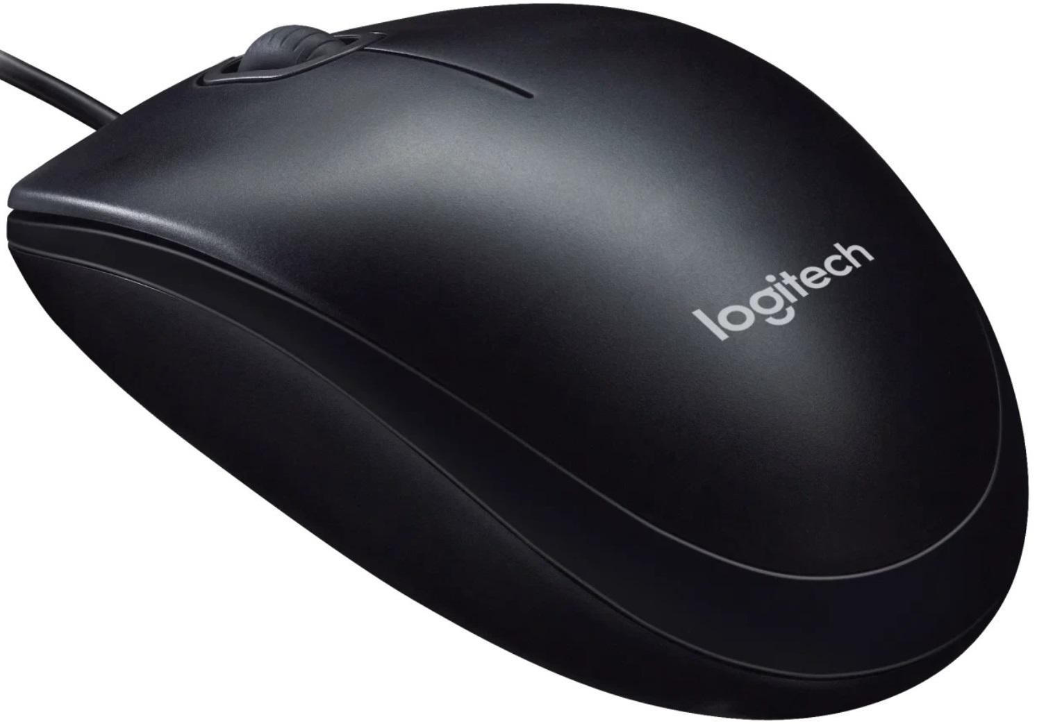 Мышь Logitech M90 (USB, optical, 1000dpi, black-grey)