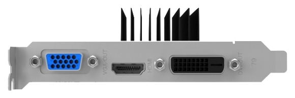 Видеокарта Palit GF GT730 1Gb (64bit, DDR3, HDMI+DVI+CRT) RTL
