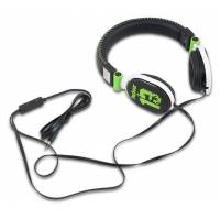 Наушники Mediana HP-725 (накладные закрытые, без микрофона, 1.5m, регулятор, black-green)
