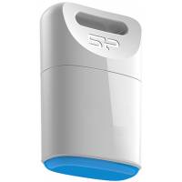 Флеш накопитель USB 2.0 32Gb Silicon Power Touch T06, white
