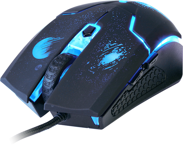 Мышь QUMO Supernova (USB, optical, 3200dpi, игровая, black)