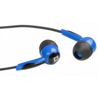 Наушники Defender Basic-604 (затычки, без микрофона, 1.1m, black-blue)
