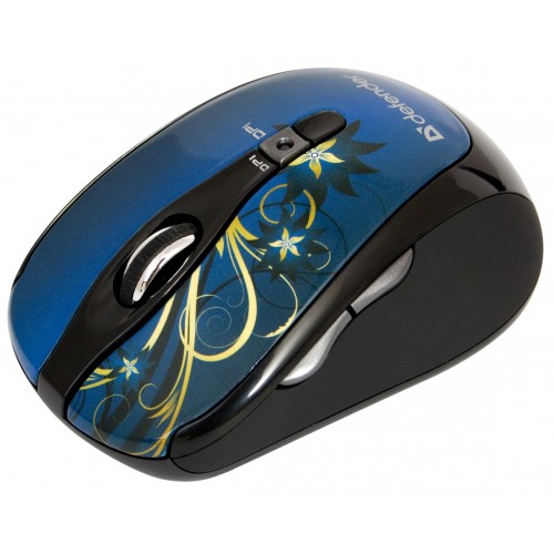 Мышь беспроводная Defender To-GO MS-575 Nano (Night Orchid, 5кн+кл, 1600dpi)