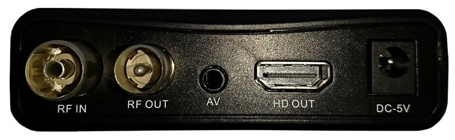 Тюнер для цифрового ТВ внешний / Медиа-проигрыватель CADENA CDT-100 TC (1080p, DVB-T2, HDMI, MKV, USB, Time Shift, black)