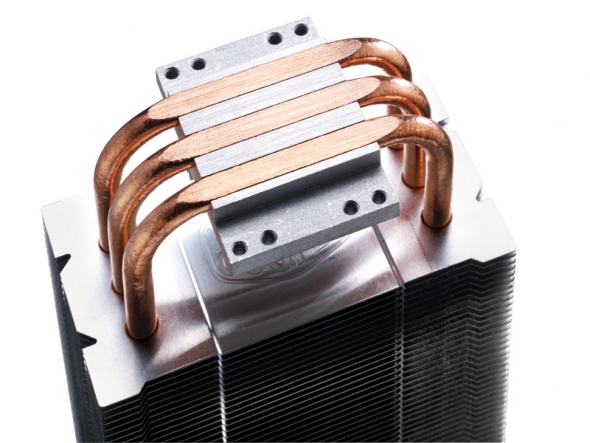 Вентилятор COOLER MASTER Hyper TX 3 EVO (1150/1151/1155/1156/1366/775/AM2/AM3/FM1/FM2, 92mm, Al, 800-2200rpm, 17-30dBa, 3 тепловые трубки, 4pin, 130W) RTL