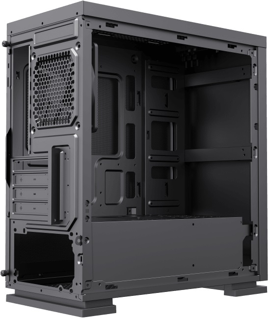 Корпус GameMax M60 (без БП, mATX, USB3.0, black)