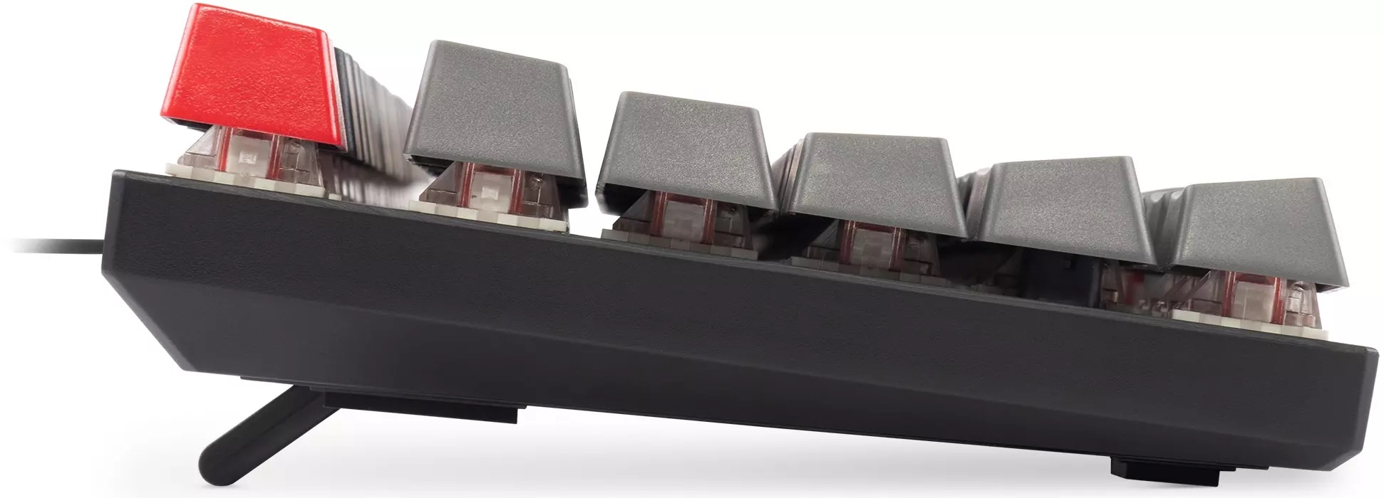Клавиатура Merlion GMNG GG-KB760X (USB, механическая, RED Switch, регулируемая подсветка, игровая, мультимедийная, Anti-Ghosting, 1.8m, black)
