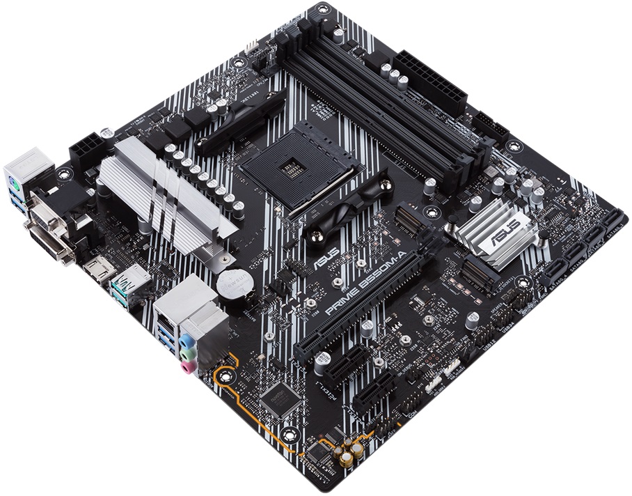 Материнская плата ASUS PRIME B550M-A (AM4, mATX) RTL