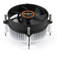 Вентилятор ExeGate EK-11508.PWM (EX286141RUS) (1150/1151/1155/1156/1200, 90mm, Al, 1200-2600rpm, 17-24dBa, screw, 4pin, 75W) RTL
