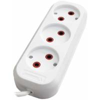 Сетевой удлинитель SPARK LUX (3 розетки, 8 метров, 16A, white) OEM