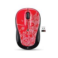 Мышь беспроводная Logitech M325 (optical, 1000dpi, AA, red)
