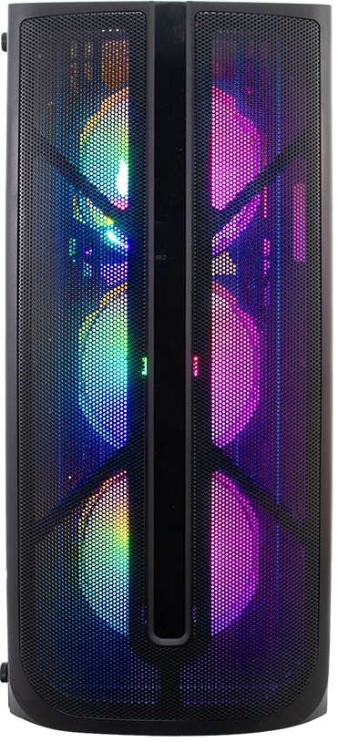 Корпус 1STPLAYER FIREBASE X4 (без БП, ATX, USB3.0, black)