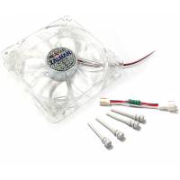Вентилятор ZALMAN ZM-F3RL (120x120x25mm, sleeve, 1000-1800rpm, 20-32dBa, 3pin, red LED) RTL