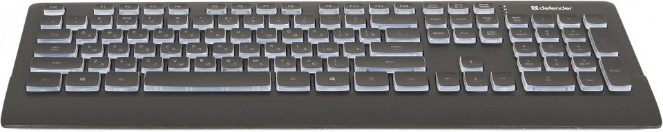 Клавиатура Defender Nova SM-690L (USB, подсветка клавиш и символов, black)